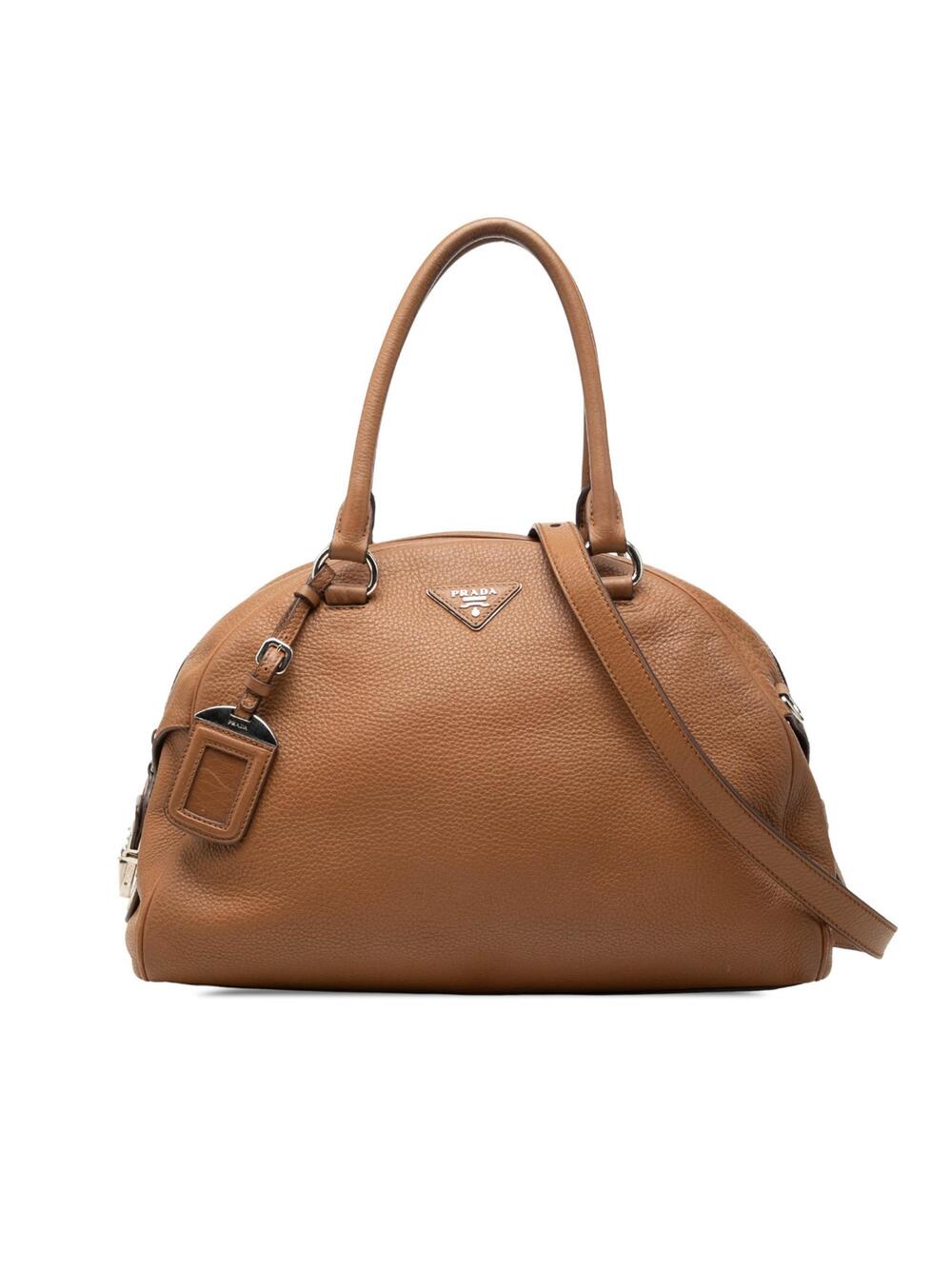 Prada Vitello Daino Dome Convertible #343356P65B